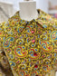 Vintage 60s Paisley Psychedelic Fall Mod Dress M