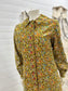 Vintage 60s Paisley Psychedelic Fall Mod Dress M