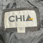 Totally 80s Leather Black Suede Animal Print Crop Jacket Vintage Coat L