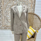 70s Interchangeable 3 Piece Center Stage Vintage Business Suit S/M
