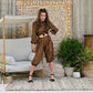 Vintage 70s Metallic Disco Copper Lurex Gaucho Pants and Top S